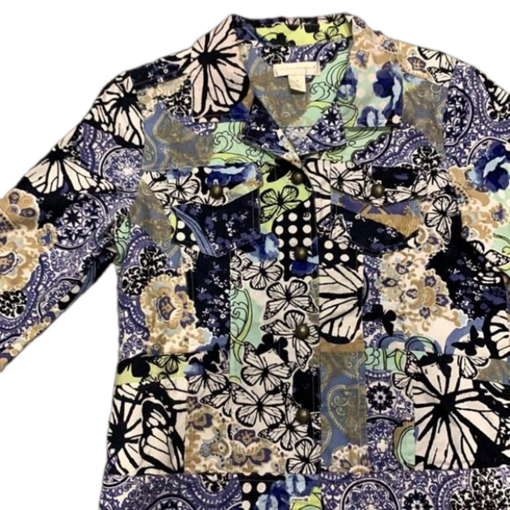 Vintage tropical Christopher & Banks Small